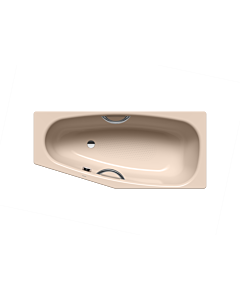 Kaldewei Mini star Badewanne links 225334013030 157x70/47,5cm, Vollantislip Perl-Effekt, bahamabeige