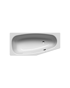 Kaldewei Mini bathtub right 224434013199 157x70 / 47.5cm, full anti-slip, pearl effect, manhattan