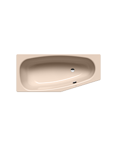 Kaldewei Mini Badewanne rechts 224430000030 157x70/47,5cm, Antislip, bahamabeige