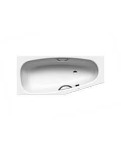 Kaldewei Mini star Badewanne rechts 224530003001 157x70/47,5cm, Antislip Perl-Effekt, weiß