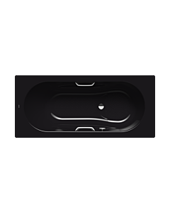 Kaldewei Vaio set baignoire 233534010701 170x75cm, plein antidérapant, noir