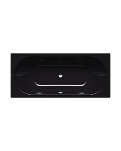 Kaldewei Vaio baignoire 233034013701 180x80cm, effet perle antidérapant complet, noir