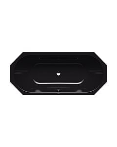 Kaldewei Vaio Duo 8 bain 233334013701 180x80cm, effet perle antidérapant, noir