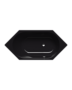Kaldewei Vaio 6 bain 233834010701 190x90cm, antidérapant complet, noir