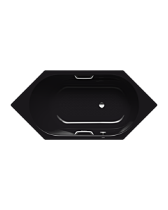 Kaldewei Vaio Kaldewei 6 étoiles 233934010701 190x90cm, antidérapante complète, noir