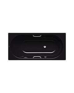 Kaldewei Vaio baignoire 234134010701 170x80cm, plein antidérapant, noir