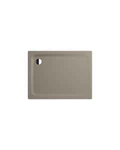 Kaldewei SUPERPLAN CLASSIC 387-5 shower surface 447747980671 75x90cm, flat, support, without effect/anti-slip, warm grey