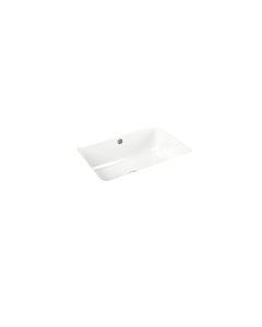 Kaldewei Cayono Unterbauwaschtisch 913706003001 59,6x42,6cm, mit Überlauf, Schallschutz, weiß Perl-Effekt