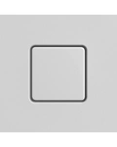 couvercle de vidange Kaldewei 687772570199 carré, pour Conoflat , manhattan