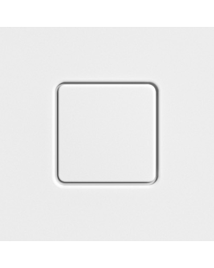 Kaldewei Conoflat cover 687772572711 square, Secure Plus, alpine white matt