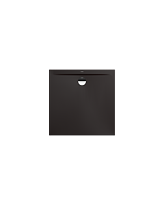 Kaldewei Superplan zero Duschwanne 353447982675 100x100cm, Wannenträger extraflach, SEC, warm grey90