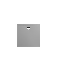 Kaldewei Superplan zero shower tray 353447983663 100x100cm, extra-flat tub support, pearl effect, cool gray30