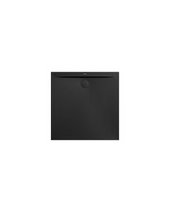 Kaldewei Superplan zero shower tray 356047983676 120x120cm, extra-flat tub support, pearl effect, matt black100