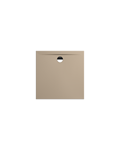 Kaldewei Superplan zero shower tray 356047982662 120x120cm, extra-flat tub support, SEC, warm beige40