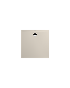 Kaldewei Superplan zero shower tray 354647980668 110x110cm, extra-flat tray support, warm gray10
