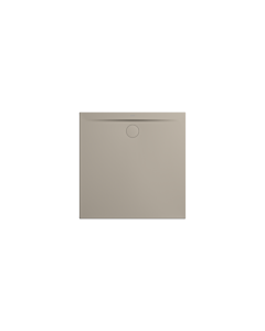 Kaldewei Superplan zero shower tray 356047983669 120x120cm, extra-flat tub support, pearl effect, warm gray30