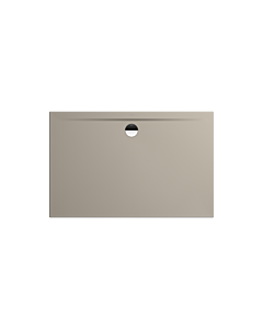 Kaldewei Superplan zero Duschwanne 359847982669 80x160cm, Wannenträger extraflach, SEC, warm grey30