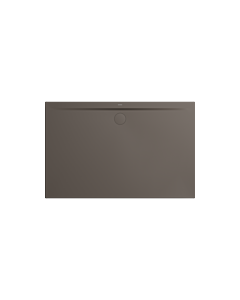 Kaldewei Superplan zero Duschwanne 359047980673 100x150cm, Wannenträger extraflach, warm grey80