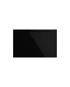 Kaldewei Superplan zero receveur de douche 357847983701 90x140cm, support de receveur extra plat, effet perlant , noir