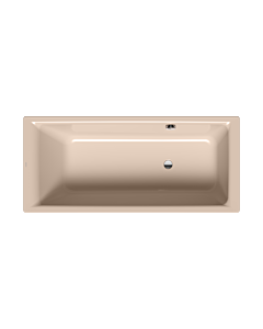 Kaldewei Puro bathtub 258423003030 160x70cm, overflow on the side, overflow hole opposite, pearl effect, bahama beige