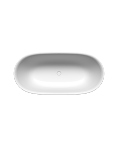 Kaldewei Meisterstück OYO DUO baignoire sur pied 1050-4035 205043540711 163 x 77 cm, sans trop-plein, blanc alpin mat