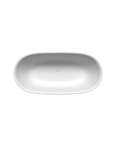Kaldewei Meisterstück OYO DUO baignoire en îlot 1050-4035 205043573001 163 x 77 cm, sans trop-plein, avec effet perlant , blanc alpin