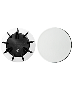 Kaldewei Ablaufdeckel 687772592711 emailliert mit Secure Plus, alpinweiß matt