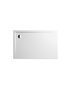 Kaldewei Superplan receveur de douche 384747983711 80x180x2,5cm, avec support plat, effet perlant , blanc alpin mat