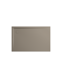 Kaldewei Superplan Duschwanne 384748043671 80x180x4,7cm, mit Träger, Perl-Effekt, warm grey60