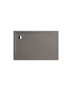 Kaldewei Superplan Duschwanne 382847982672 70x160x2,5cm, mit Träger flach, Secure Plus, warm grey70