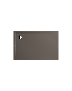 Kaldewei Superplan xxl Duschwanne 385200013673 90x130x2,5cm, Perl-Effekt, warm grey80