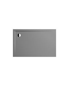 Kaldewei Superplan xxl receveur de douche 385500013664 90x160x4,3cm, effet perlant , gris40