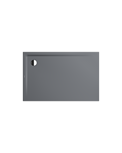 Kaldewei Superplan Duschwanne 384100012665 80x100x2,5cm, Secure Plus, cool grey70
