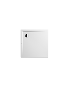 Kaldewei Superplan shower tray 384847980711 90x90x2.5cm, flat support, without effect/anti-slip, alpine white matt