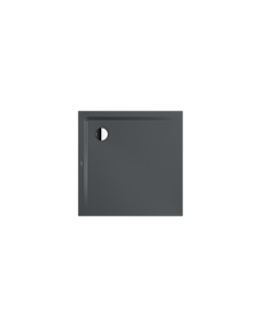 Kaldewei Superplan receveur de douche 384800013674 90x90x2,5cm, effet perlant , gris chaud85