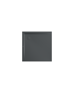 Kaldewei Superplan shower tray 386548043674 120x120x2.5cm, with support, pearl effect, warm grey85