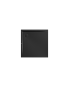 Kaldewei Superplan Duschwanne 383148040667 80x80x2,5cm, mit Träger, cool grey90