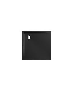 Kaldewei Superplan shower tray 383100013676 80x80x2.5cm, pearl effect, matt black100