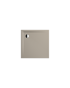 Kaldewei Superplan shower tray 384847980669 90x90x2.5cm, flat support, without effect/anti-slip, warm grey30