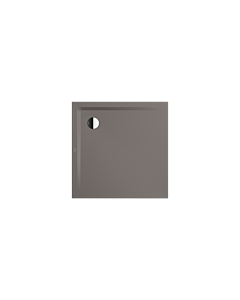 Kaldewei Superplan receveur de douche 385800013672 100x100x2,5cm, effet perlant , gris chaud70