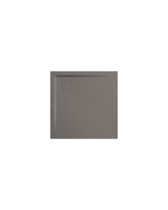 Kaldewei Superplan shower tray 385848043672 100x100x2.5cm, with support, pearl effect, warm grey70