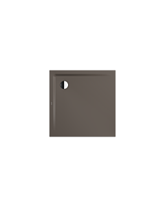 Kaldewei Superplan receveur de douche 386547980673 120x120cm, plat, support, sans effet/antidérapant, warm grey80