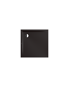 Kaldewei Superplan receveur de douche 383147983675 80x80x2,5cm, avec support plat, effet perlant , warm grey90