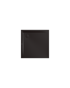 Kaldewei Superplan Duschwanne 384848042675 90x90x2,5cm, mit Träger, Antislip Secure Plus, warm grey90