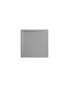 Kaldewei Superplan receveur de douche 386548040663 120x120x2,5cm, avec support, cool grey30