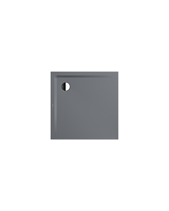 Kaldewei Superplan receveur de douche 385800012665 100x100x2,5cm, Secure Plus, cool grey70