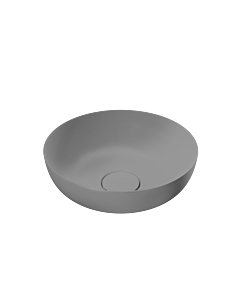 Kaldewei wash basin Miena Mod.3193, 911406003663 diameter 310mm, cool grey, pearl effect