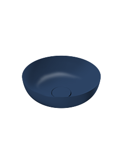Kaldewei vasque Miena Mod.3193, 911406003677 diamètre 310mm, bleu marine mat, effet perlant