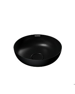 Kaldewei wash basin Miena Mod.3193, 911406003676 diameter 310mm, black matt, pearl effect