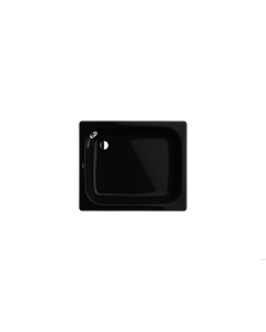 Kaldewei Sanidusch douche 332500013701 75x80x25cm, effet perlant, noir